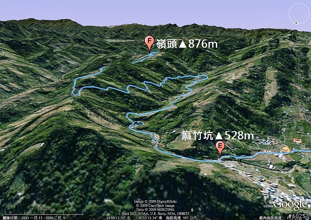 台中市 中興嶺→新社→台21線→天冷→國姓→136縣道→台中