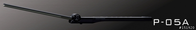 「P-05A」--9.8mm極薄不鏽鋼prosolid商務手機 by Panasonic