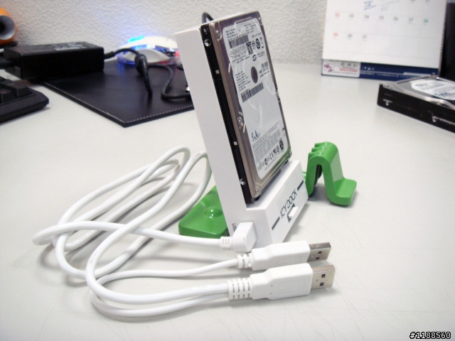 造型硬碟旅座充..其實是硬碟外接盒ICY DOCK MB881US-1S-1 裸接式外接盒