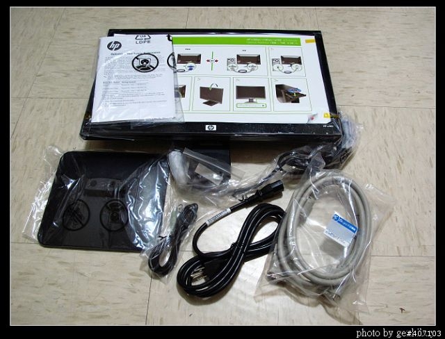 HP w185 18.5吋LCD螢幕開箱~