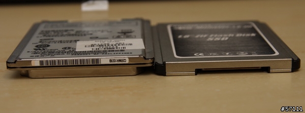 PhotoFast G-Monster 1.8" ZIF 64GB SSD開箱,HP 2510p改SSD