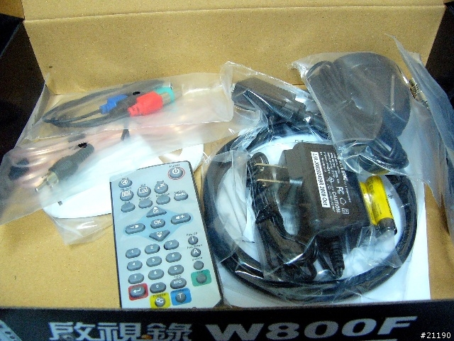 Compro W800F開箱評測