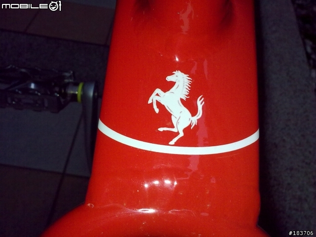 人生中的第一台" Ferrari " CX70 bicycle 2007 Word Champions限量版