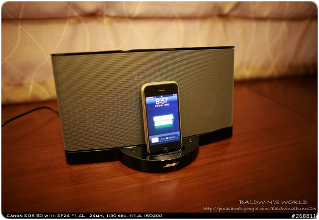 Mac周邊(BOSE SoundDock, BELKIN插座擴充)開箱文
