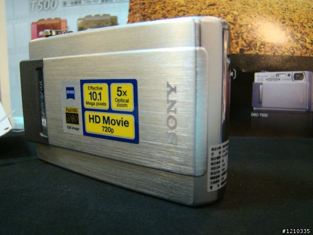 最實用的隨身消費型像機--SONY DSC-T500開箱文