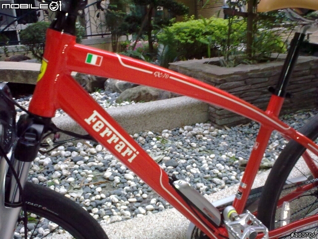 人生中的第一台" Ferrari " CX70 bicycle 2007 Word Champions限量版