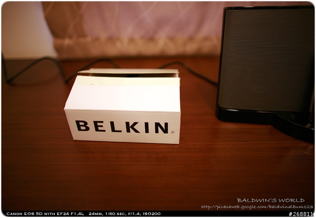 Mac周邊(BOSE SoundDock, BELKIN插座擴充)開箱文