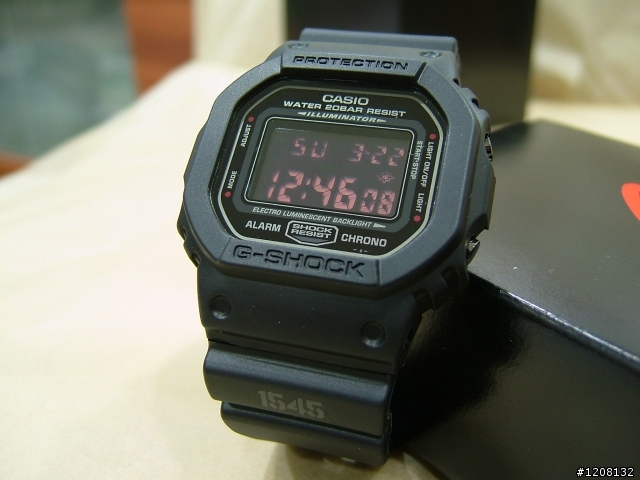 分享:CASIO G-SHOCK 經典DW-5600系列 ( G-FORECE軍事風系列 )