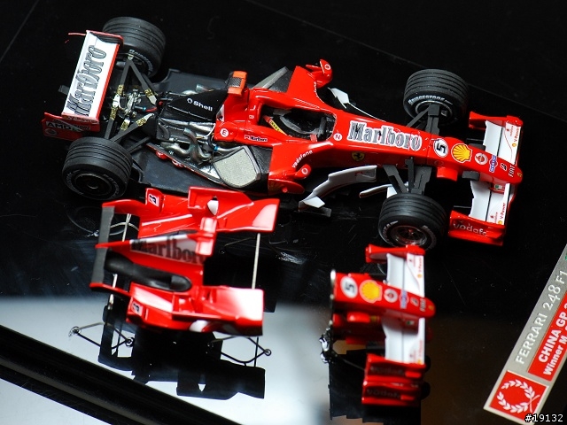 1/43 Ferrari 248F1 "內構版" 大舒馬克最後一勝