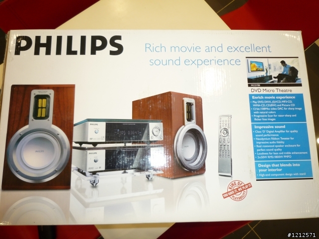 開箱文:PHILIPS MCD708 DVD床頭音響組 最心動的音響