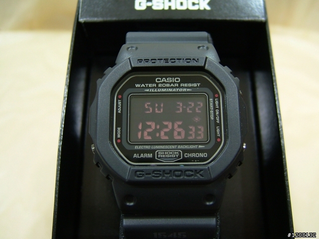 分享:CASIO G-SHOCK 經典DW-5600系列 ( G-FORECE軍事風系列 )