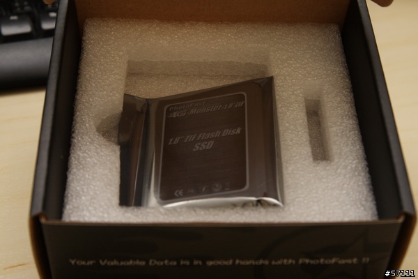 PhotoFast G-Monster 1.8" ZIF 64GB SSD開箱,HP 2510p改SSD