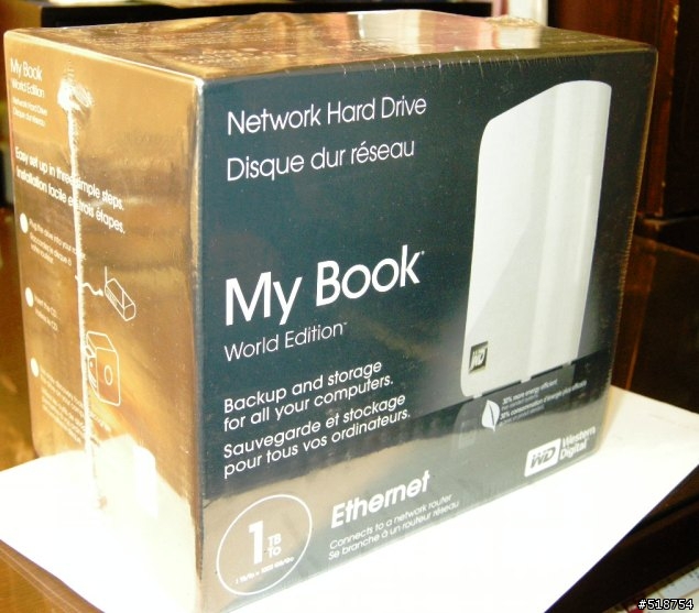 簡約風格My Book World Edition 1TB NAS