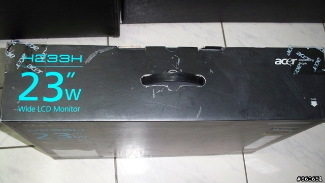 台灣首發ACER H233H LCD 不專業開箱