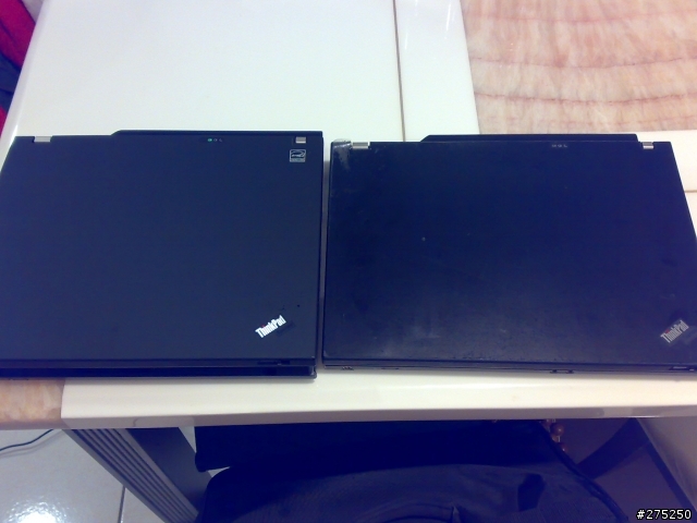 第一次的開箱文,不朽的巨作...絕版4:3 SXGA+ Lenovo T61p