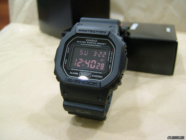 分享:CASIO G-SHOCK 經典DW-5600系列 ( G-FORECE軍事風系列 )