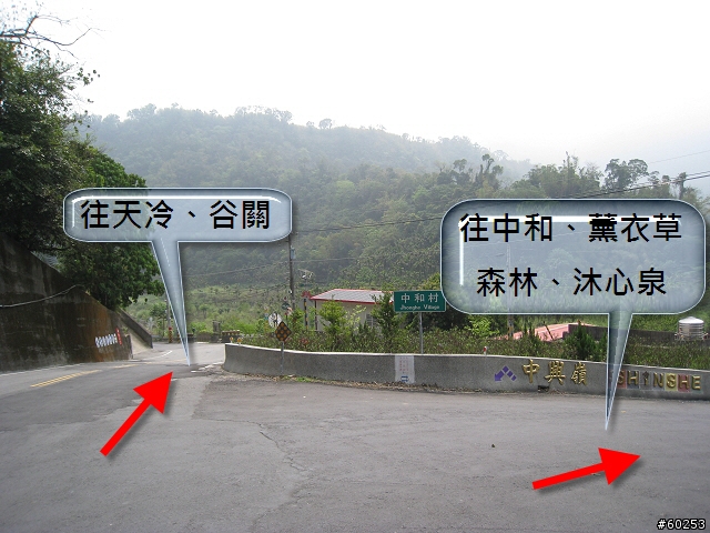 台中市 中興嶺→新社→台21線→天冷→國姓→136縣道→台中