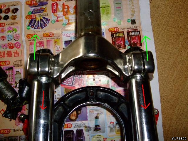 關於前叉的分解問題?
