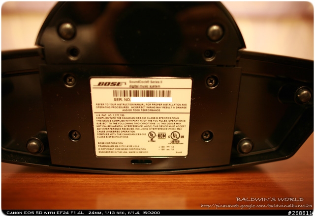 Mac周邊(BOSE SoundDock, BELKIN插座擴充)開箱文