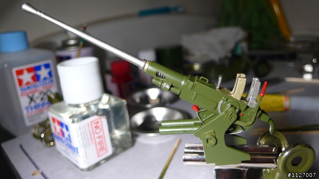 國軍 M1四公分防空機關砲 - 製作進度5 火砲好!