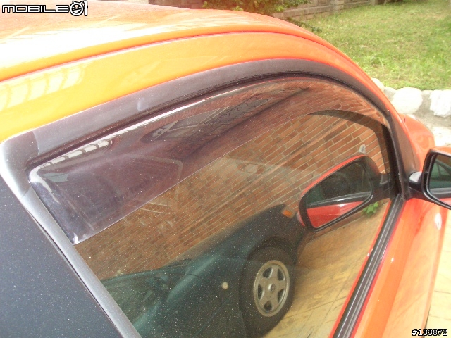 分享~sirion WeatherTech 晴雨窗開箱~分享完成圖