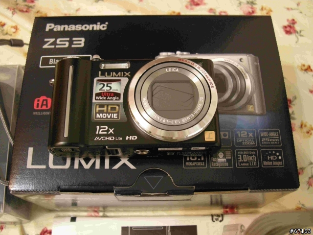 Panasonic ZS3台灣公司貨開箱