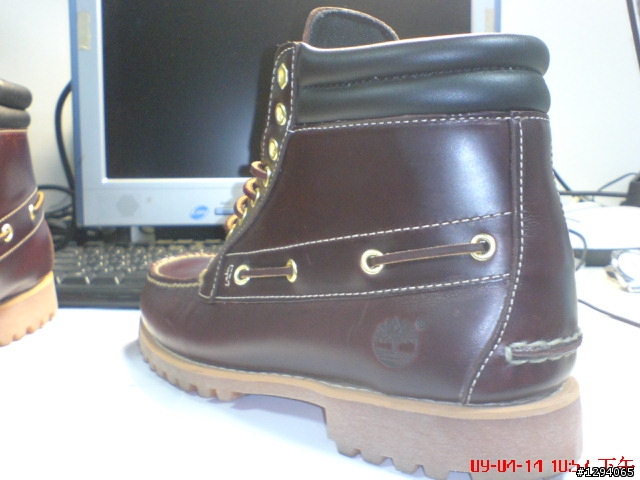 {開箱}Timberland 【 34561 】 Authentics 7-Eye Chukka Burgundy 雷根鞋