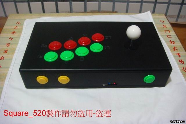 PS3無線藍芽搖桿大改造(不焊接PS3手把改造+無螺絲製作外框 除 框體底部) 原創機 = VR快打豹紋機 + 完成機 ........
