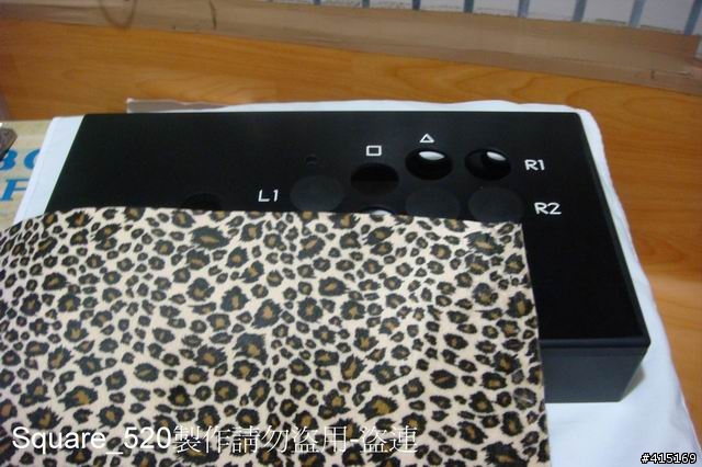 PS3無線藍芽搖桿大改造(不焊接PS3手把改造+無螺絲製作外框 除 框體底部) 原創機 = VR快打豹紋機 + 完成機 ........
