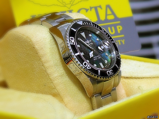 INVICTA 4469-->>水鬼替代方案之瑞士製造精緻版