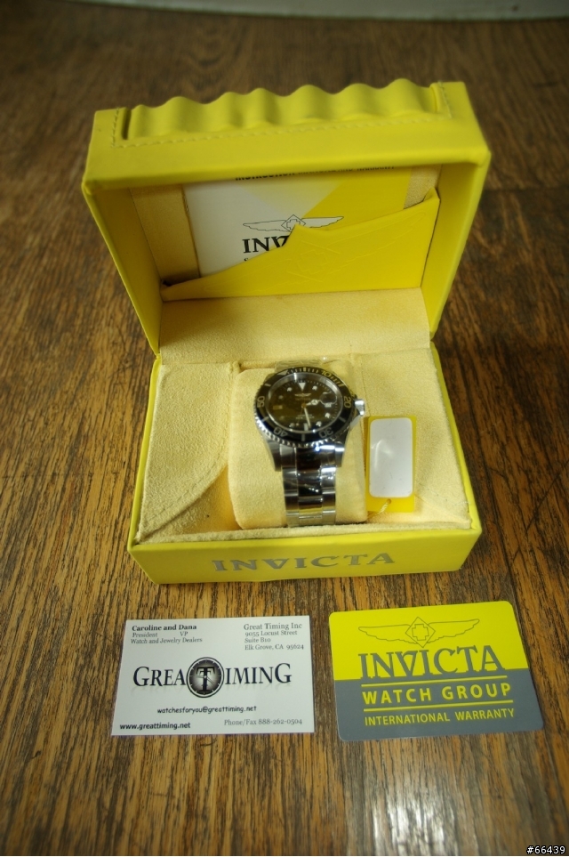INVICTA 4469-->>水鬼替代方案之瑞士製造精緻版