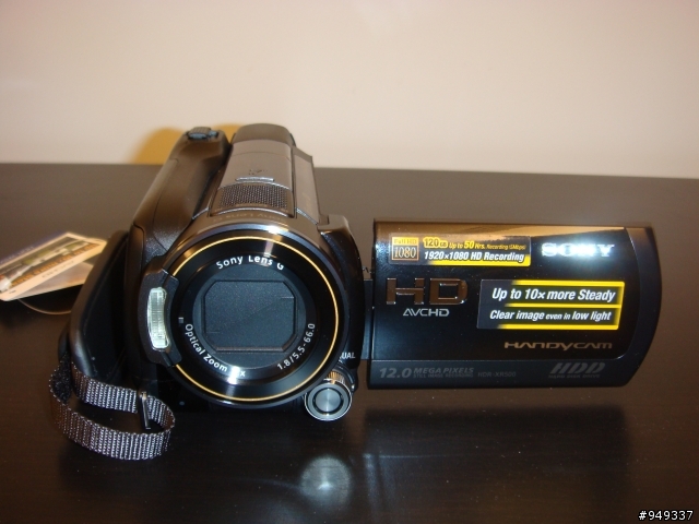 09年最值得買的DV-SONY-XR500公司貨開箱(HD夜拍測試)