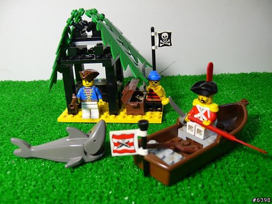(LEGO)1992年 樂高 PART 23 海盜系列 6258 海盜走私者的小屋