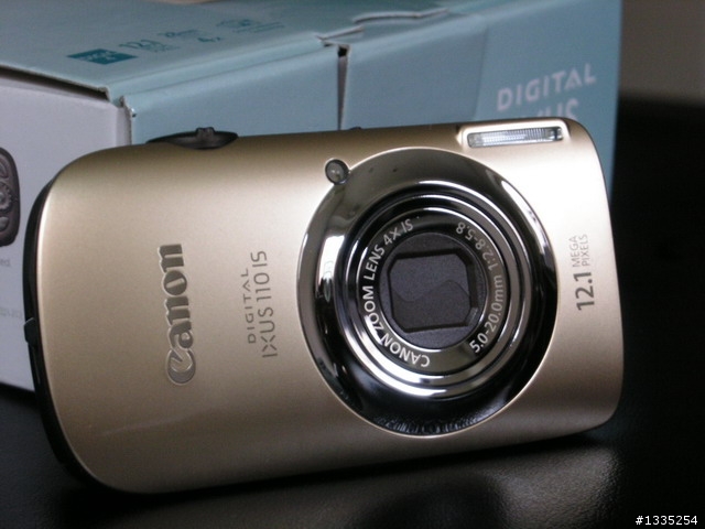 《Canon IXUS 110 IS》之「藍色蜘蛛網」版開箱文