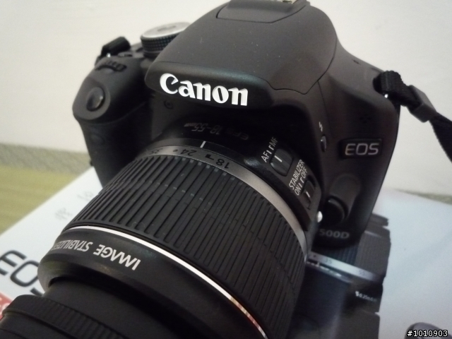 千呼萬換~我也入手Canon 500D了....