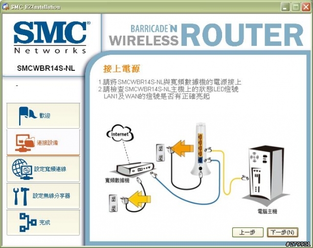 《開箱》時尚美型的無線寬頻分享器—SMCWBR14S-NL