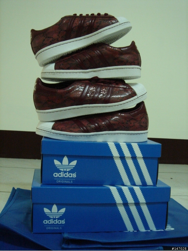 【好鞋分享】adidas SUPERSTAR 80s 嗆辣紅蛇!