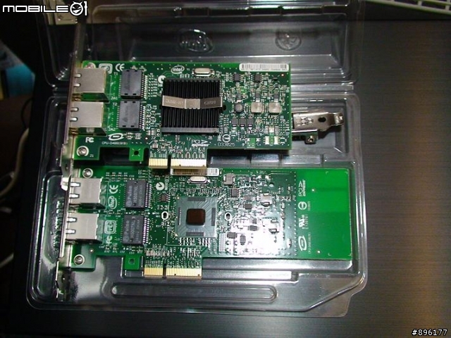 【超級大外行開箱文】純開箱 ~ INTEL Gigabit ET Dual Port Server Adapter 有心得沒測試
