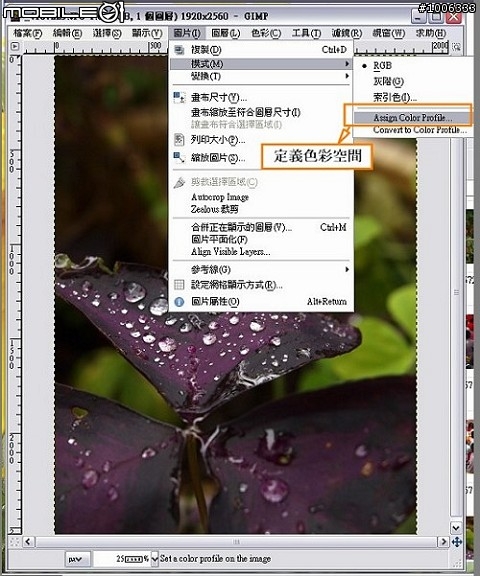 Adobe RGB 色域之O家色彩表現第一篇 如何轉換色域
