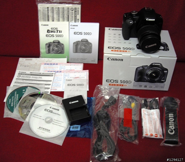 Canon 500D Kit 簡易開箱
