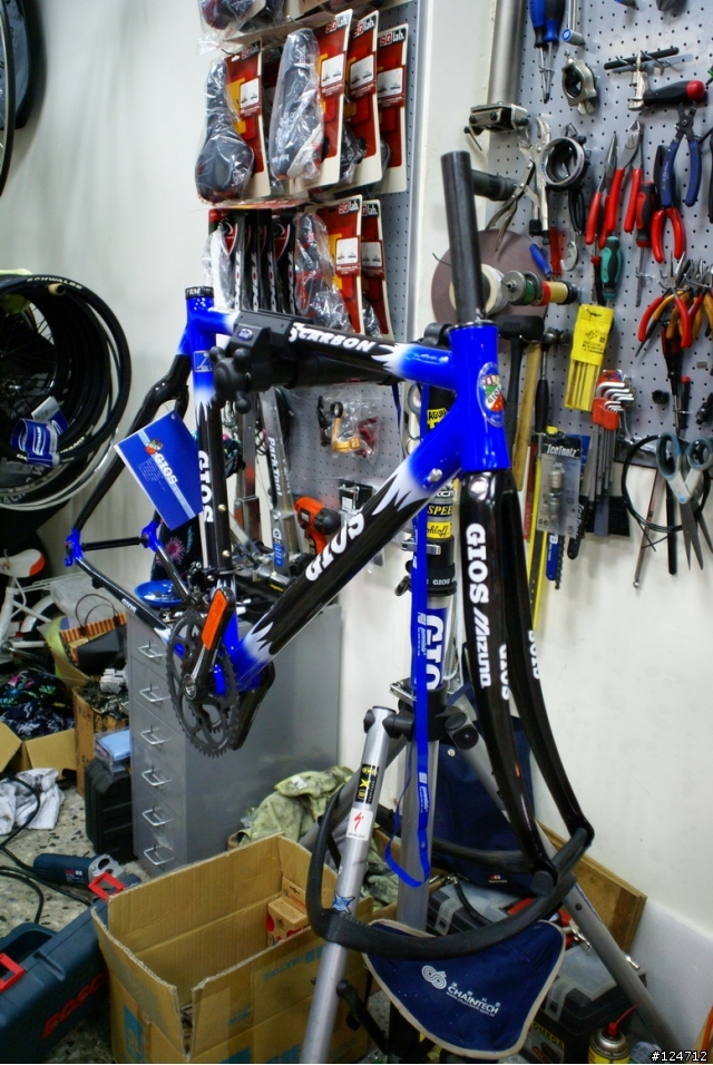 【分享開箱】純正 義大利GIOS 頂級碳纖維車-Carbon-lite