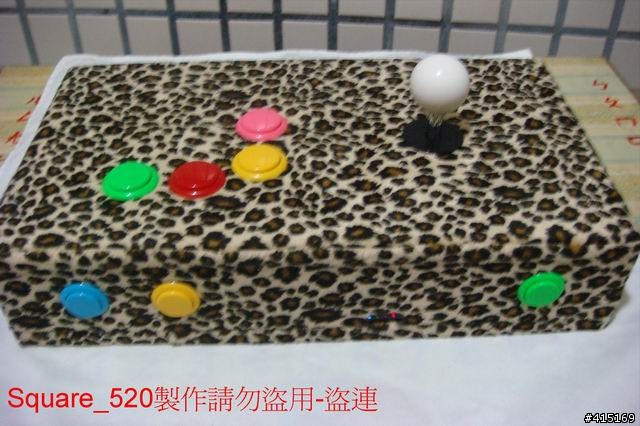 PS3無線藍芽搖桿大改造(不焊接PS3手把改造+無螺絲製作外框 除 框體底部) 原創機 = VR快打豹紋機 + 完成機 ........