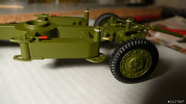 國軍 M1四公分防空機關砲 - 製作進度5 火砲好!
