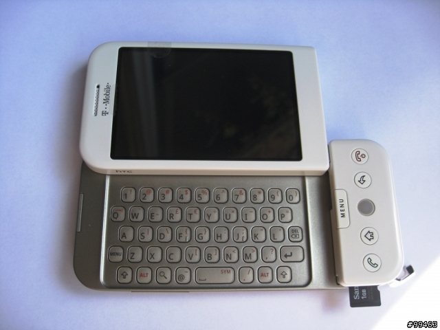 白色 HTC T-mobile G1 開箱<新增刷5.0.1H Magic 繁體中文rom圖>