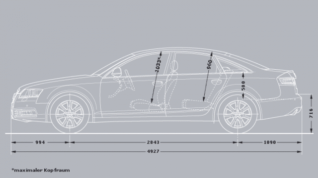 令人目不轉睛的 AUDI A6