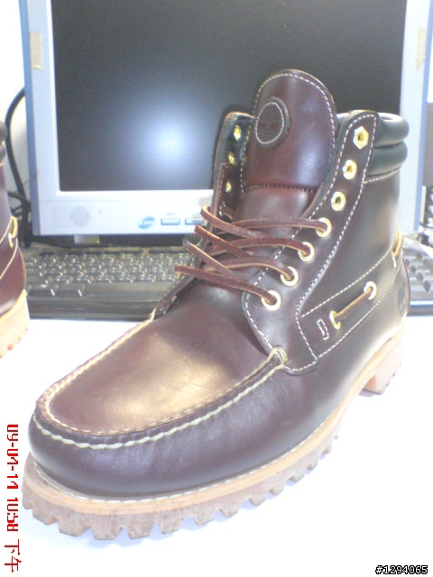 {開箱}Timberland 【 34561 】 Authentics 7-Eye Chukka Burgundy 雷根鞋