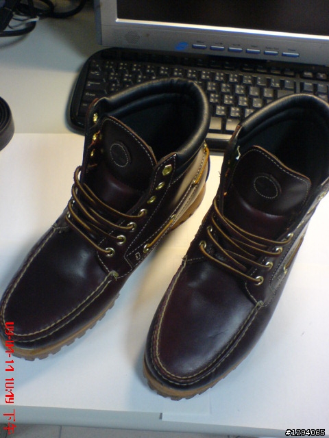 {開箱}Timberland 【 34561 】 Authentics 7-Eye Chukka Burgundy 雷根鞋