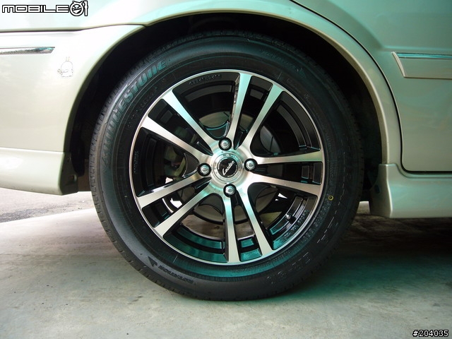 Ford Tierra 換胎開箱之GR80