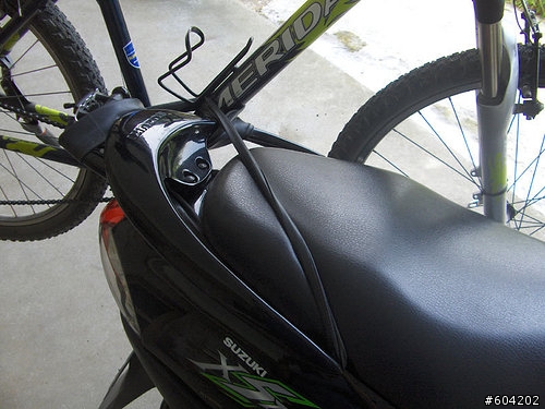 【分享】用機車載自行車