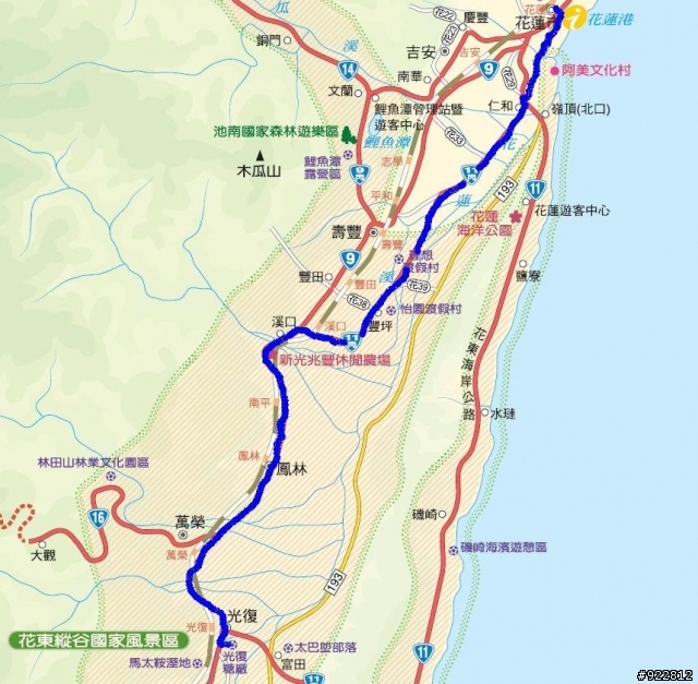 阿傻阿呆摩托車環島記(6天5夜)~一樣的環島,不太一樣的路線
